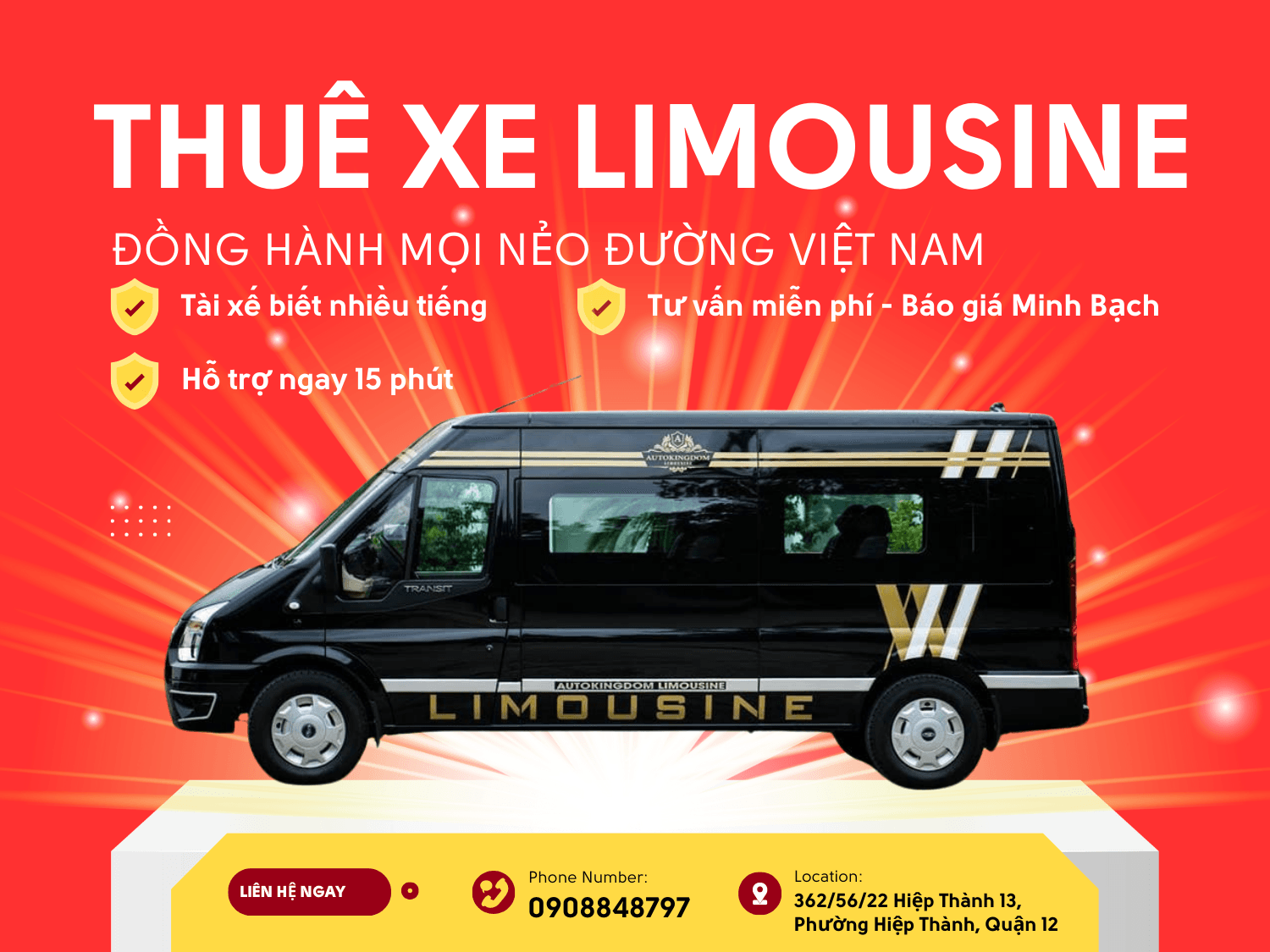 Cho thuê xe limuosin