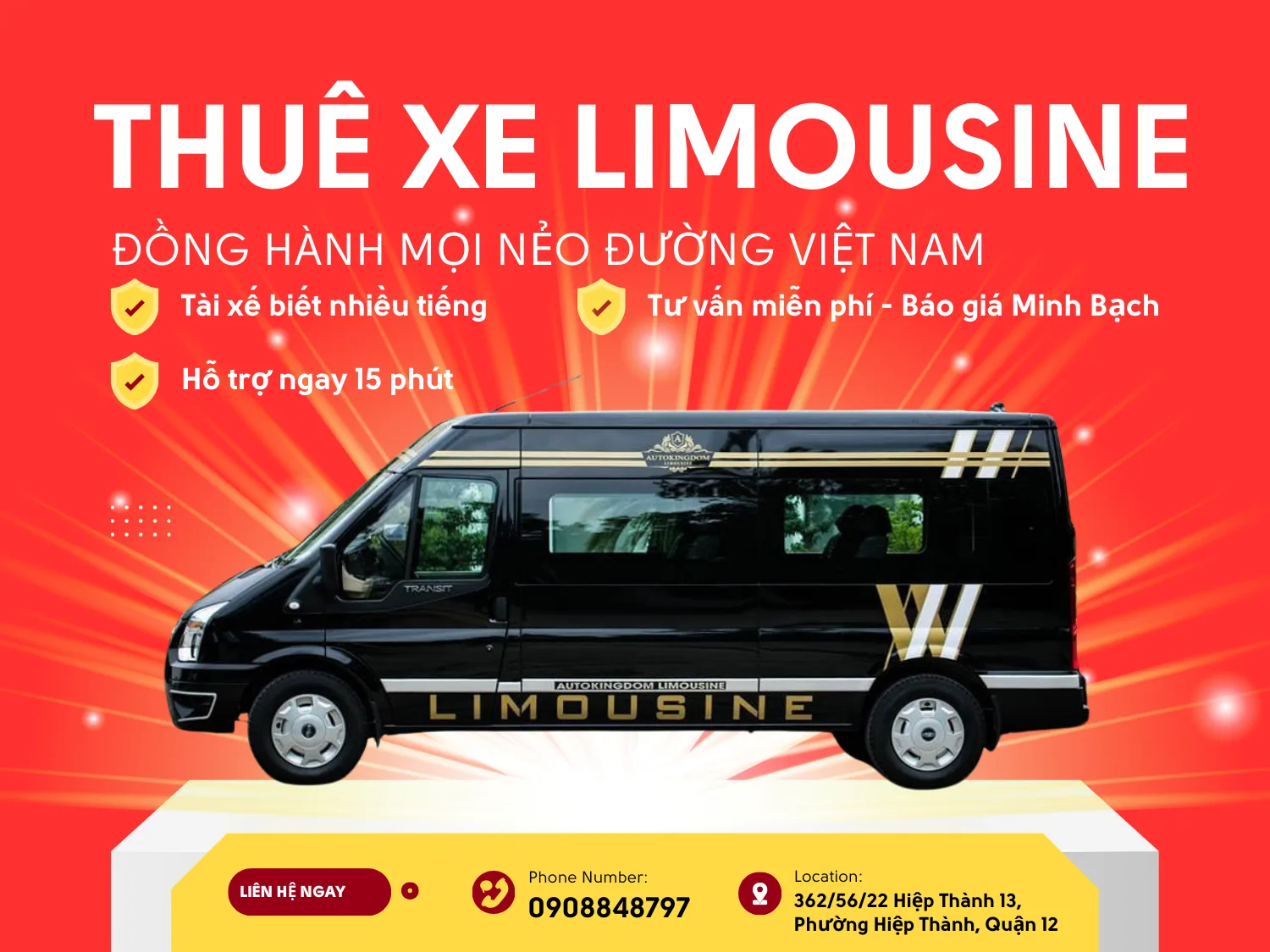 Cho thuê xe limuosin