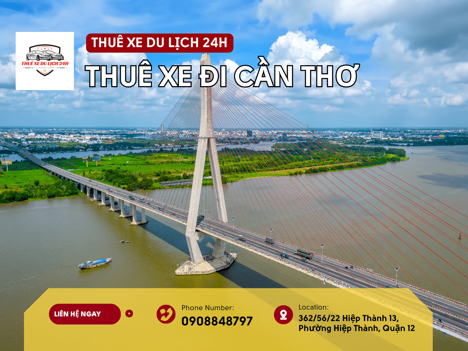 Cho thuê xe đi Cần Thơ