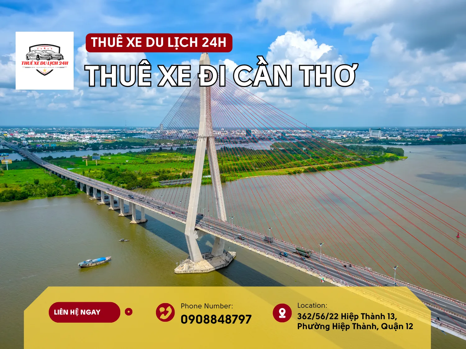 Cho thuê xe đi Cần Thơ