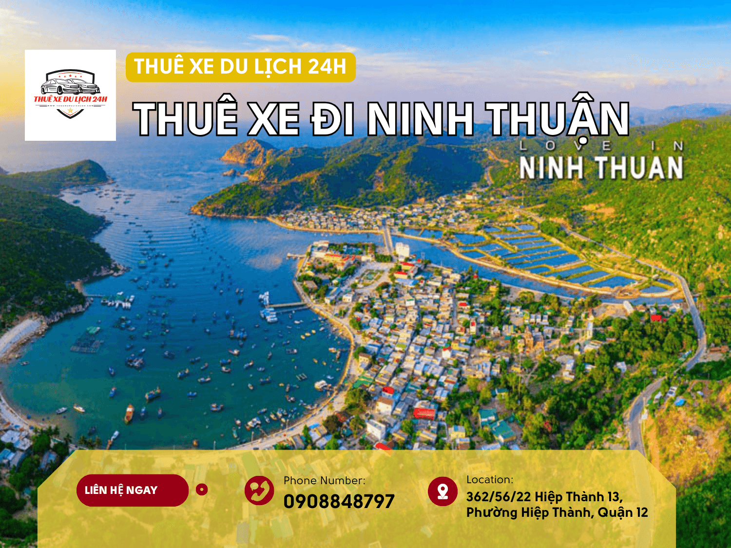 Cho thuê xe đi Ninh Thuận