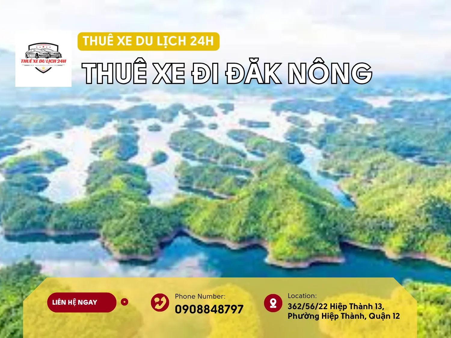 Cho thuê xe đi Đăk Nông